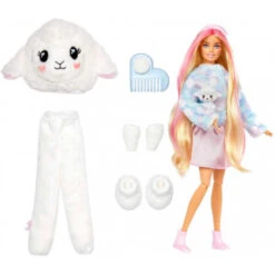 MATTEL Barbie Cutie Cozy Cute Reveal Serie Puppe - Lämmchen 11 MATTEL Barbie Cutie Cozy Cute Reveal Serie Puppe - Lämmchen -Spielwarenladen barbie cutie cozy cute reveal serie puppe laemmchen 4