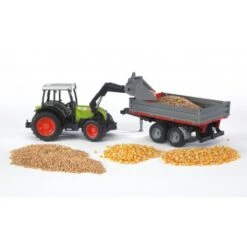 Bruder 02112 Claas Nectis 267F Plus Frontlader Mit Anhänger -Spielwarenladen bruder 02112 claas nectis 267f plus frontlader mit anhaenger 3