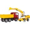 Bruder 02751 MAN TGA Kipper Und Liebherr Schaufelbagger 2 Bruder 02751 MAN TGA Kipper Und Liebherr Schaufelbagger -Spielwarenladen bruder 02751 man tga kipper und liebherr schaufelbagger