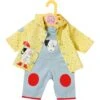 Dolly Moda Latzhose Mit Regenjacke, Gr. 43cm -Spielwarenladen dolly moda latzhose mit regenjacke gr 43cm