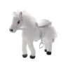Götz 3401485 Pferd Mit Sattel/Zaumzeug, Weiß, Ca. 50cm -Spielwarenladen goetz 3401485 pferd mit sattel zaumzeug weiss ca 50cm