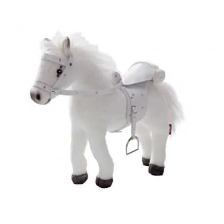 Götz 3401485 Pferd Mit Sattel/Zaumzeug, Weiß, Ca. 50cm 2 Götz 3401485 Pferd Mit Sattel/Zaumzeug, Weiß, Ca. 50cm