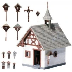 Faller H0 Kapelle Mit Wegkreuzen