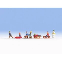 H0-Kinder Im Schnee, 6 Figuren