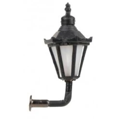 Faller H0 LED-Wandleuchten, Sechskantlaterne Mit Krone, 3 Stück