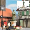 Busch H0 M-Welt: Lutherdenkmal -Spielwarenladen h0 m welt lutherdenkmal