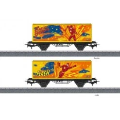 H0 Märklin Start Up - Containerwagen The Flash