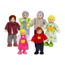 Hape Puppenfamilie Helle Hautfarbe