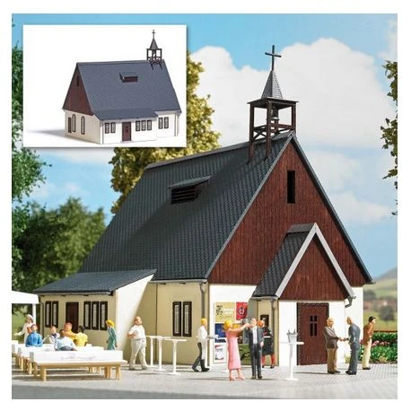 Busch Kapelle »Bad Reiboldsgrün« H0 3 Busch Kapelle »Bad Reiboldsgrün« H0