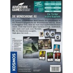 Kosmos Adventure Games - Die Monochrome AG 13 Kosmos Adventure Games - Die Monochrome AG -Spielwarenladen kosmos adventure games die monochrome ag 4002051695132 5