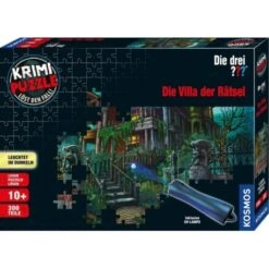 Kosmos Krimipuzzle Die Drei ??? 300 Teile / Die Villa Der Rätsel