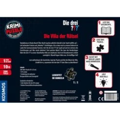Kosmos Krimipuzzle Die Drei ??? 300 Teile / Die Villa Der Rätsel -Spielwarenladen kosmos krimipuzzle die drei 300 teile die villa der raetsel 7