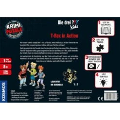 Kosmos Krimipuzzle Die Drei ??? Kids 200 Teile / T-Rex In Action 11 Kosmos Krimipuzzle Die Drei ??? Kids 200 Teile / T-Rex In Action -Spielwarenladen kosmos krimipuzzle die drei kids 200 teile t rex in action 4002051680657 4