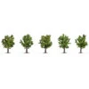 NOCH - Obstbäume 5 Stück, 8 Cm Hoch -Spielwarenladen noch obstbaeume 5 stueck 8 cm hoch