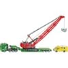 SIKU 1834 Schwertransport Mit Seilbagger, Abrissbirne Und Schildern -Spielwarenladen siku 1834 schwertransport mit seilbagger abrissbirne und schildern
