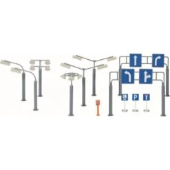 SIKU 5594 WORLD Zubehör Schilder Und Leuchten