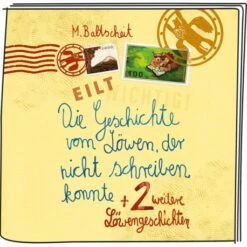 Tonies® Geschichten Vom Löwen - Der Löwe, Der Nicht Schreiben Konnte Und Zwei We -Spielwarenladen tonies geschichten vom loewen der loewe der nicht schreiben konnte und zwei weitere loewengeschichten 1