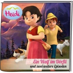 Titelseite -Spielwarenladen tonies heidi ein wolf im dorfli 4251192105431 1
