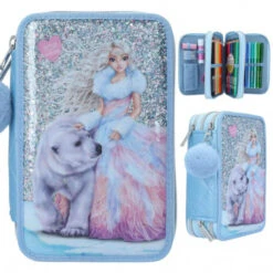 Depesche TOPModel 3-Fach Federtasche ICEWORLD