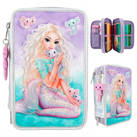 Depesche TOPModel 3-Fach Federtasche MERMAID 3 Depesche TOPModel 3-Fach Federtasche MERMAID