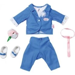 Zapf 826874 BABY Born Boutique Deluxe Bräutigam 43 Cm
