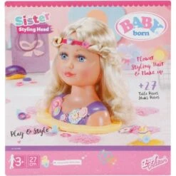 Zapf BABY Born Sister Styling Head -Spielwarenladen zapf baby born sister styling head zapf creation 4001167825990 3